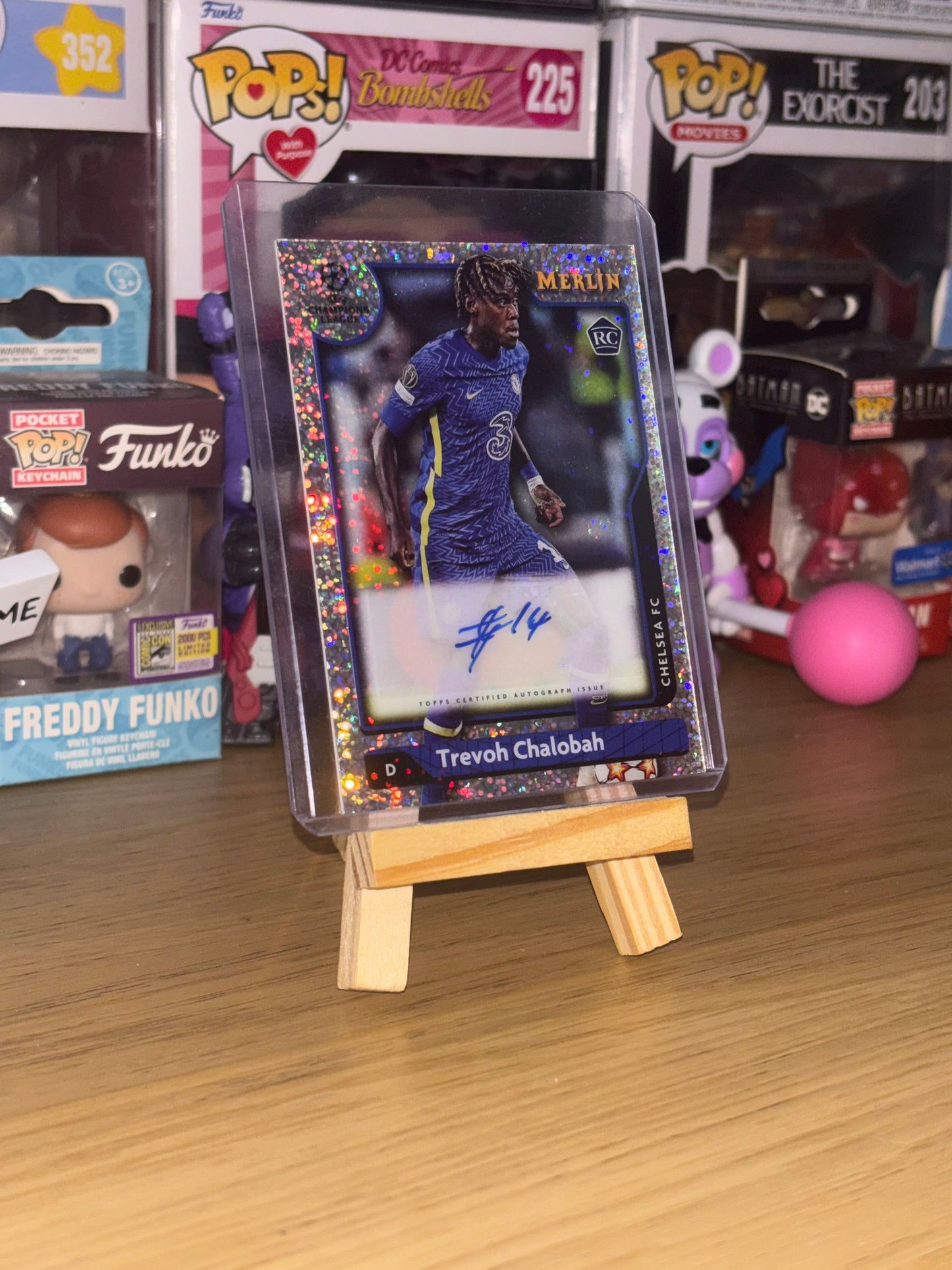 Trevoh Chalobah Rookie Auto Card - Merlin - Chelsea - Numbered 032/150